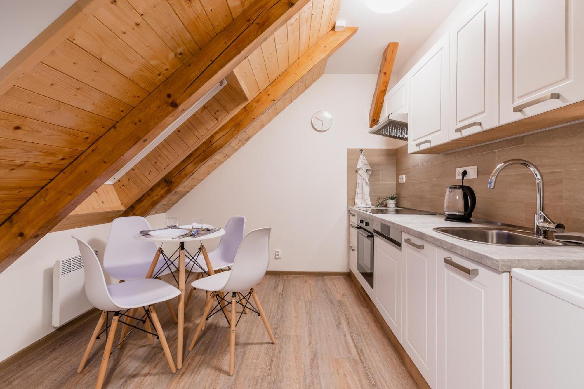 Romanticky Loft Parking U Hlavniho Nadrazi 奥洛穆茨 外观 照片