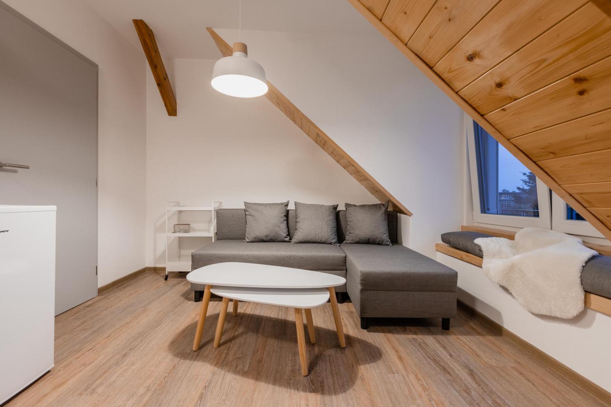 Romanticky Loft Parking U Hlavniho Nadrazi 奥洛穆茨 外观 照片